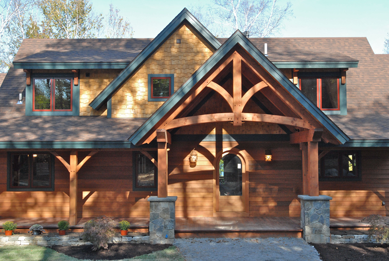 Sagamore Douglas Fir Pre-Designed Timber Frame Home