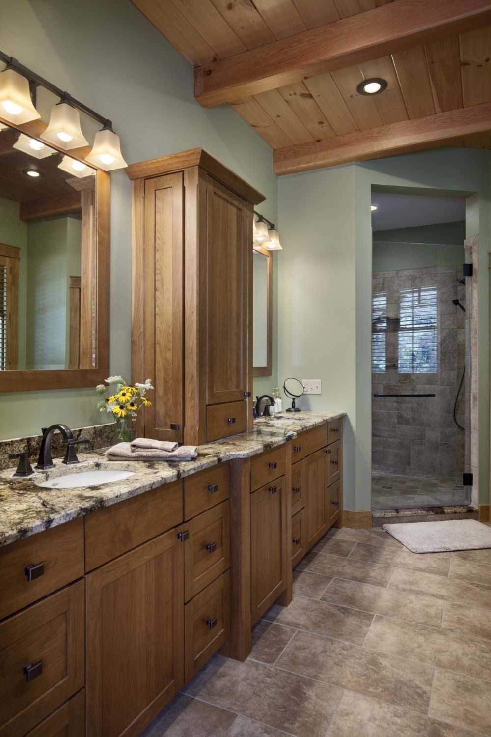 Bathroom Design - Timber Frame Homes