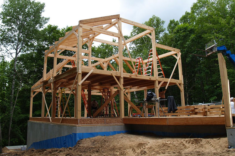 Timber Frame Home Building