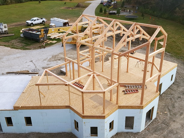 Build a timber frame home