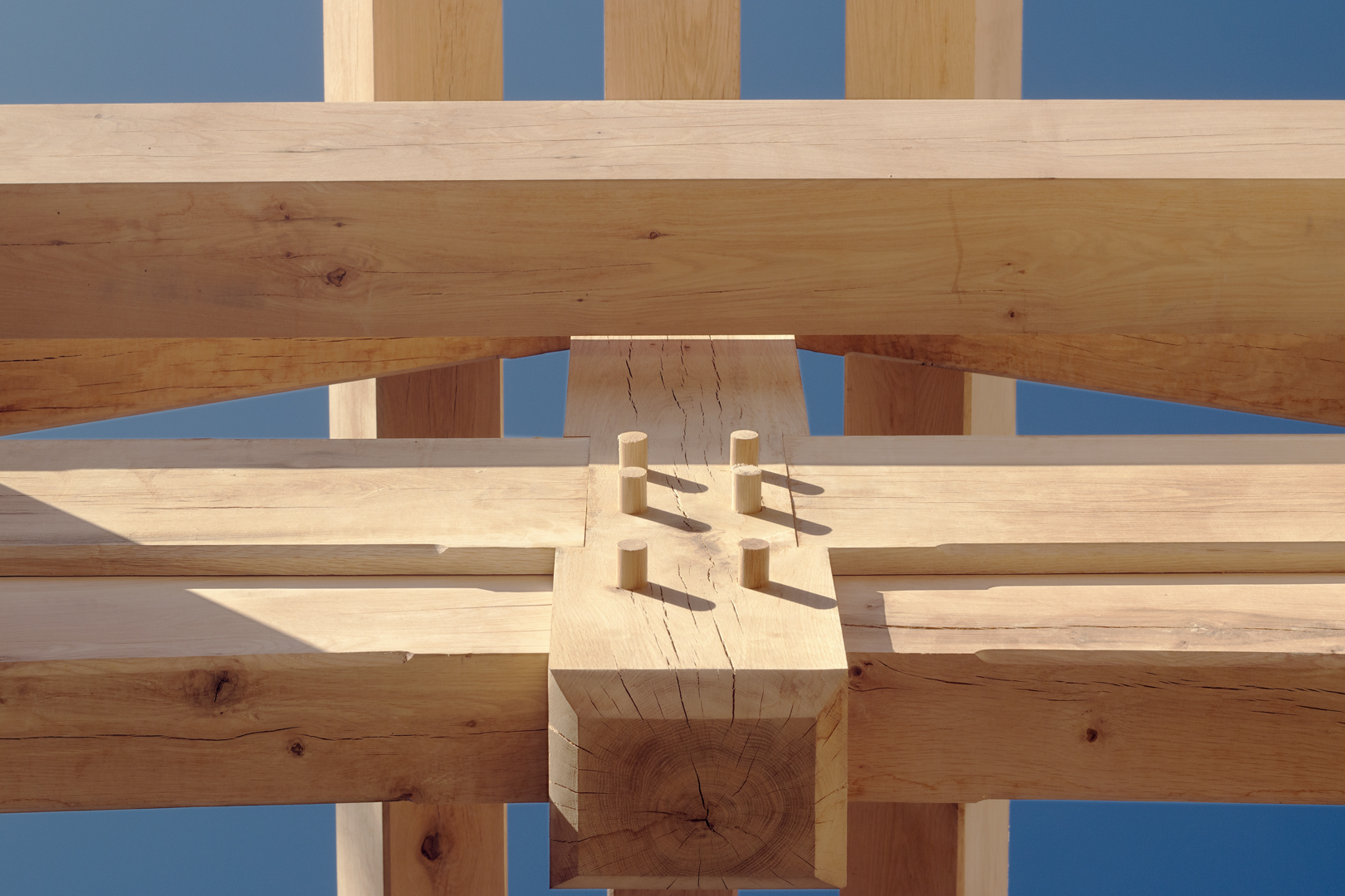 Timber Frame Joinery - Woodhouse The Timber Frame Company
