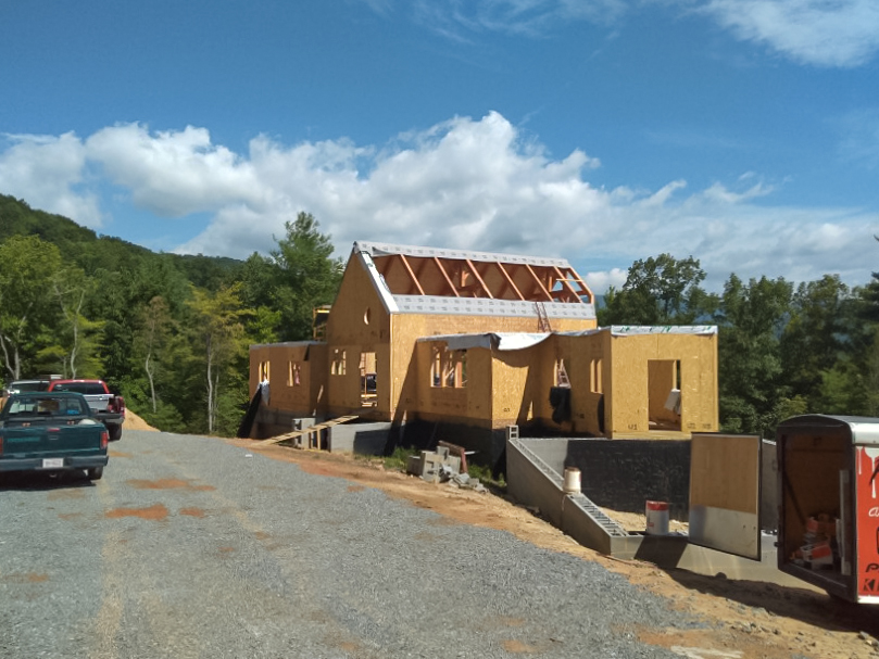 Timber Frame Home SIP construction