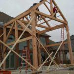 Michigan Timber Frame Raising
