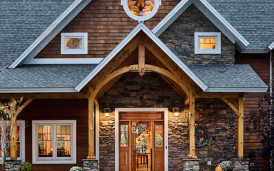 Timber Frame Home Exteriors vs. Log Home Exteriors:  What’s the Difference?