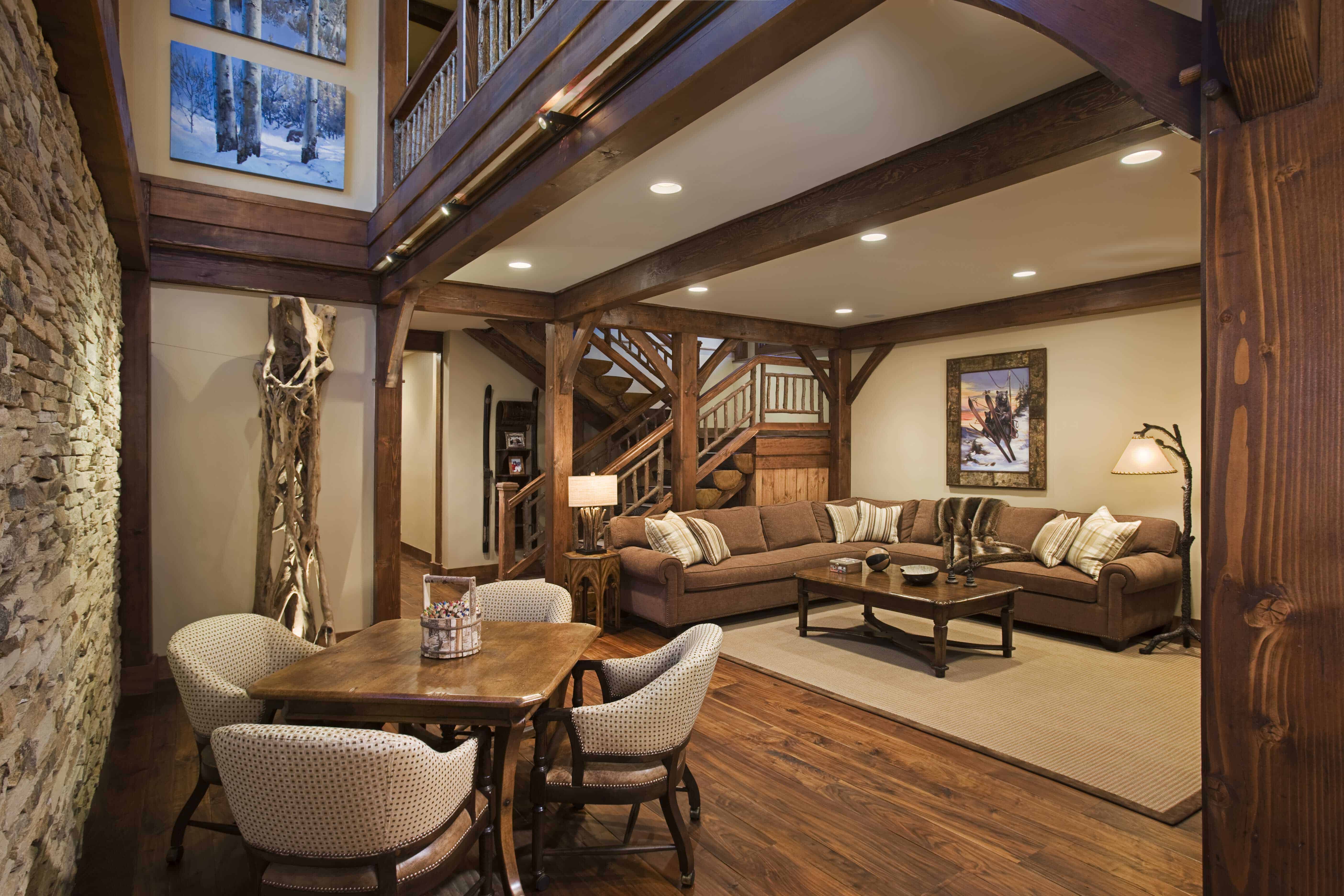 Custom Douglas Fir Timber Frame – Windham, NY - Woodhouse The Timber ...