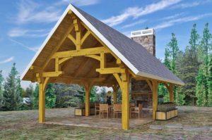 Woodhouse Hammer Beam Pavilion Kit