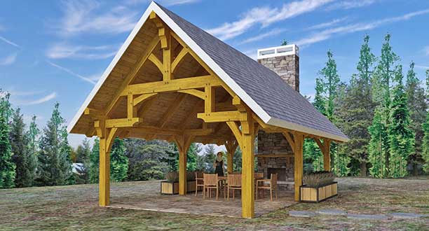 Timber Frame Pavilion Kits – Maximize Your Outdoor Space