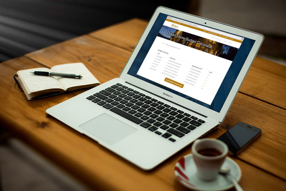 Dream Home Budget Calculator Preview Woodhouse The Timber Frame Company