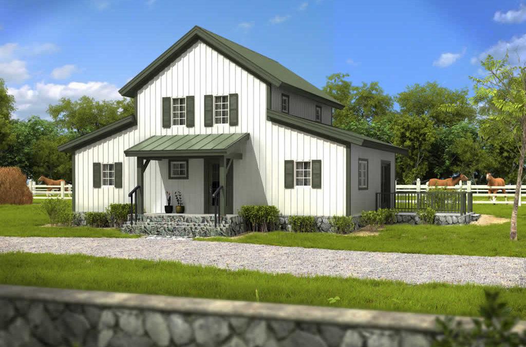 Featured House of the Month: Prairie View Barn Home