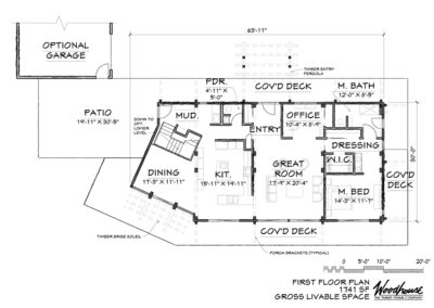 BaliView 1st Floor Plan