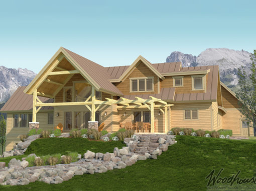 Timber Frame Homes in Trumansburg New York Woodhouse The Timber