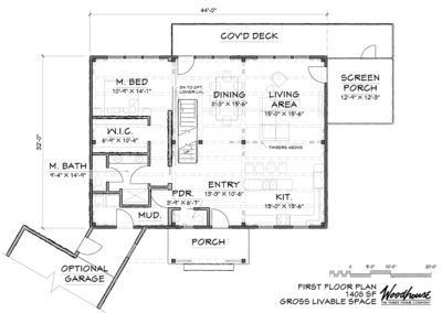 GoldenBrook 1st Floor Plan