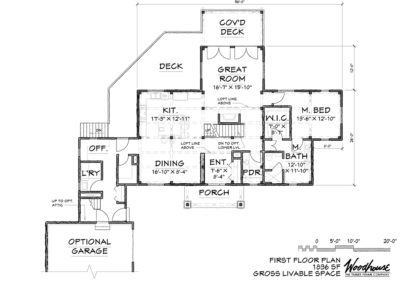 LakeView 1st Floor Plan