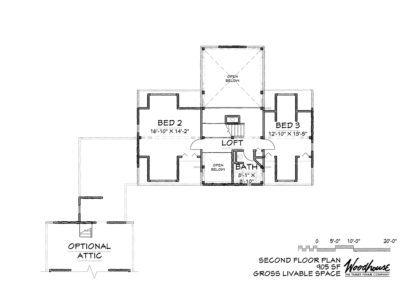 LakeView 2nd Floor Plan