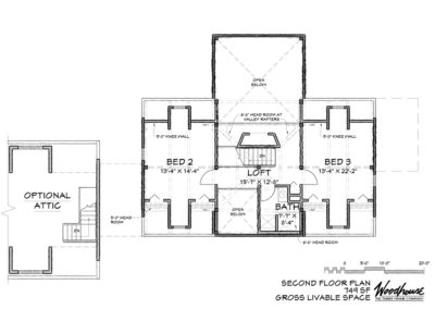 MountainView 2nd Floor Plan