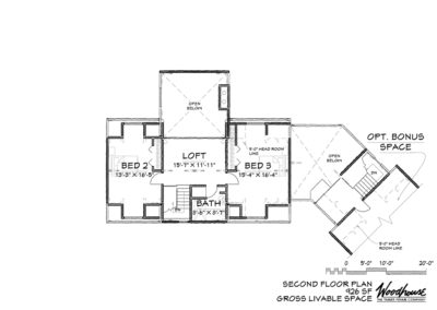 Sagamore 2nd Floor Plan