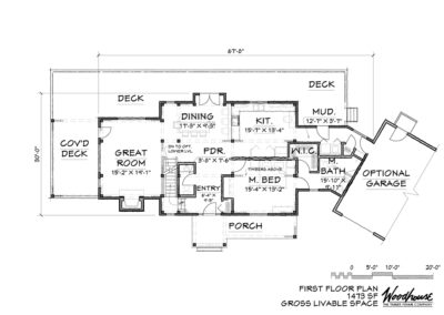 Saranac 1st Floor Plan