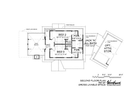Saranac 2nd Floor Plan