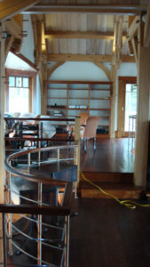 Custom Red Oak Timber Frame Home – Isleboro, ME