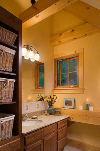 Custom Eastern White Pine Timber Frame Home in Lansing NY