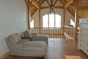 Custom Douglas Fir Timber Frame Home – Henderson NY