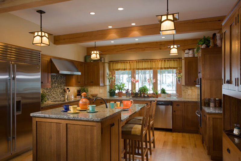Custom Red Oak Timber Frame in Morristown, VT