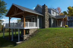 Saranac Southern Yellow Pine Pre-Designed Timber Frame Home