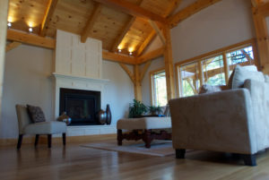 Saranac Southern Yellow Pine Pre-Designed Timber Frame Home