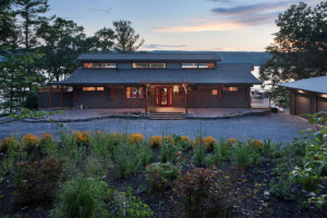 Baliview Southern Yellow Pine Timber Frame Home in Burdett NY