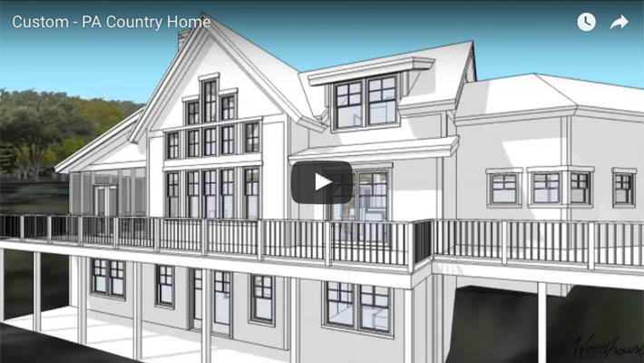 Custom PA Country Timber Frame Home
