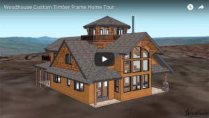 Custom Timber Frame by Woodhouse