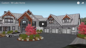 Custom Timber Frame Lakefront Home in WI