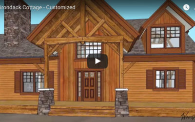 Customized Adirondack Cottage pre-design