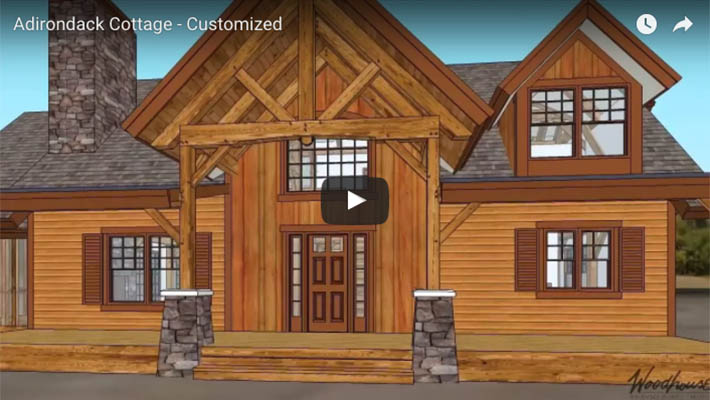 Customized Adirondack Cottage pre-design