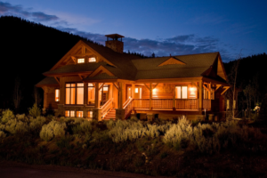 Wedgewood Southern Yellow Pine Timber Frame Home in Breckenridge CO