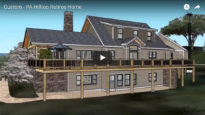 PA Timber Frame Retiree Home