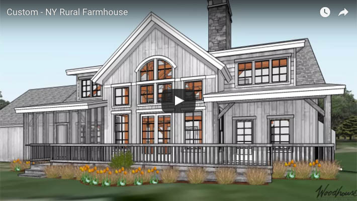Timber Frame Home in rural New York