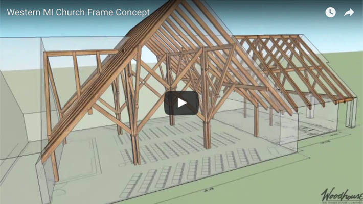 Western Michigan Church Frame Concept