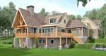 The Aerie Woodhouse Timber Frame House Plan