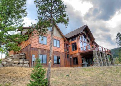 Custom Southern Yellow Pine Timber Frame Home in Keystone, CO