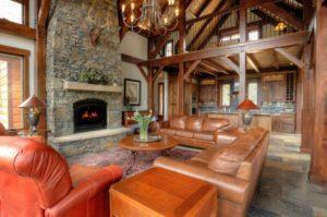 Custom Southern Yellow Pine Timber Frame Home in Keystone, CO