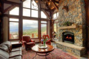 Custom Southern Yellow Pine Timber Frame Home in Keystone, CO
