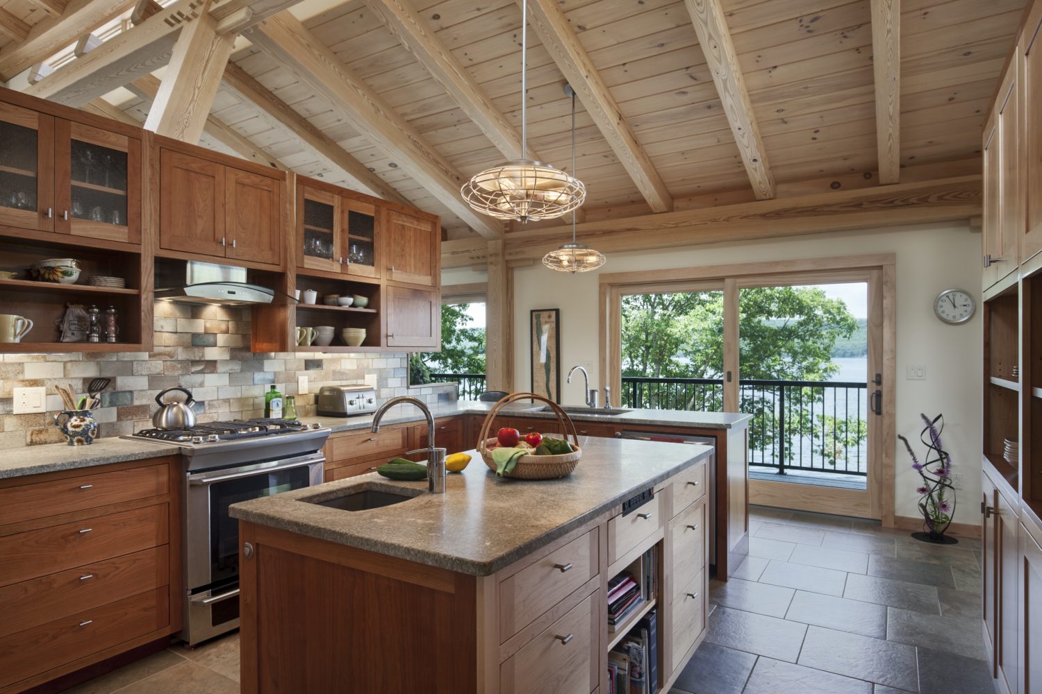 Kitchen Design - Timber Frame Homes