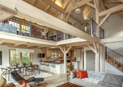Southern Yellow Pine Cottage - Woodhouse, The Timber Frame Company