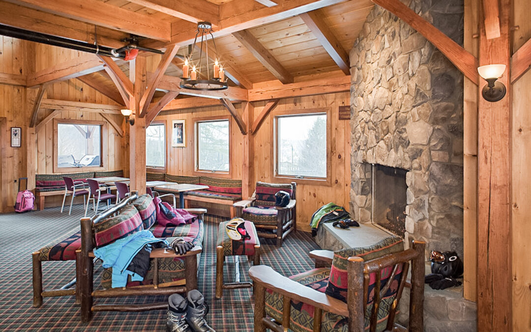 Cozy Traditional Timber Frame Ski Lodge in Windham, NY