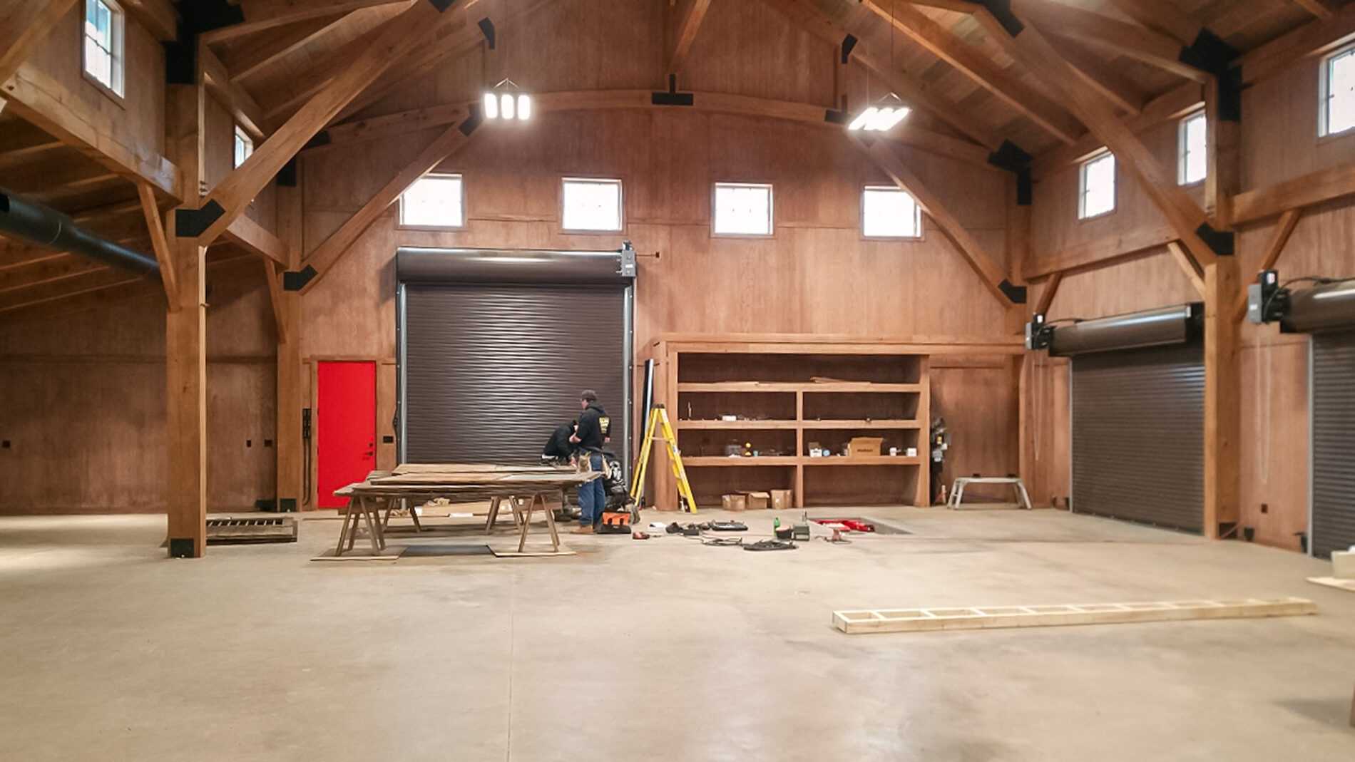 Timber Frame Car Barn