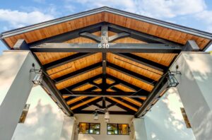 Custom Modern Timber Frame Event Venue in Annapolis, MD