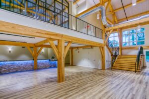 Custom Modern Timber Frame Event Venue in Annapolis, MD