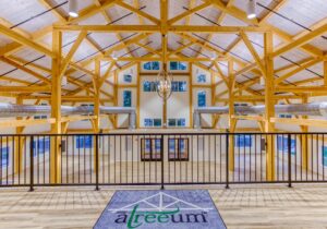 Custom Modern Timber Frame Event Venue in Annapolis, MD