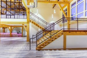 Custom Modern Timber Frame Event Venue in Annapolis, MD